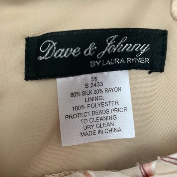 dave & johnny by laura ryner dress - Picture 3 of 3